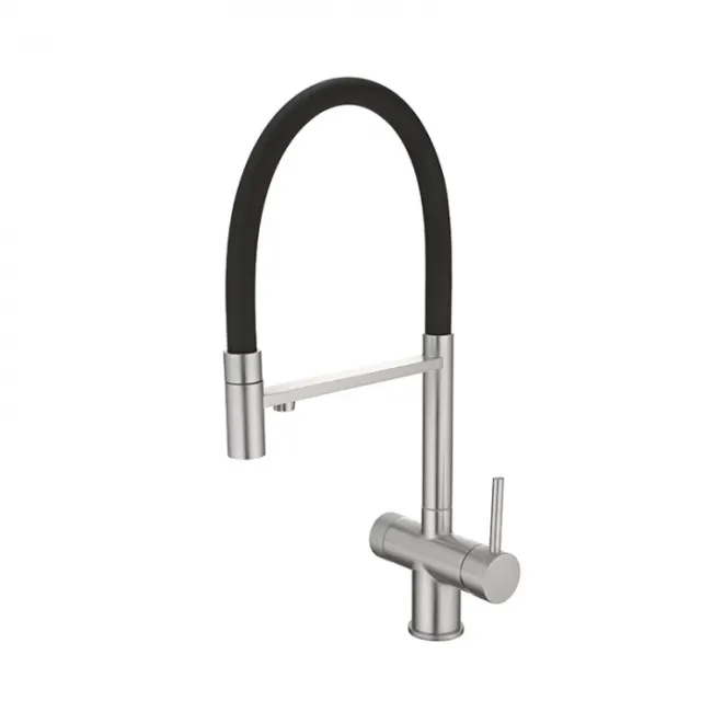Смеситель для кухни Emar ЕС - 7024 Satin