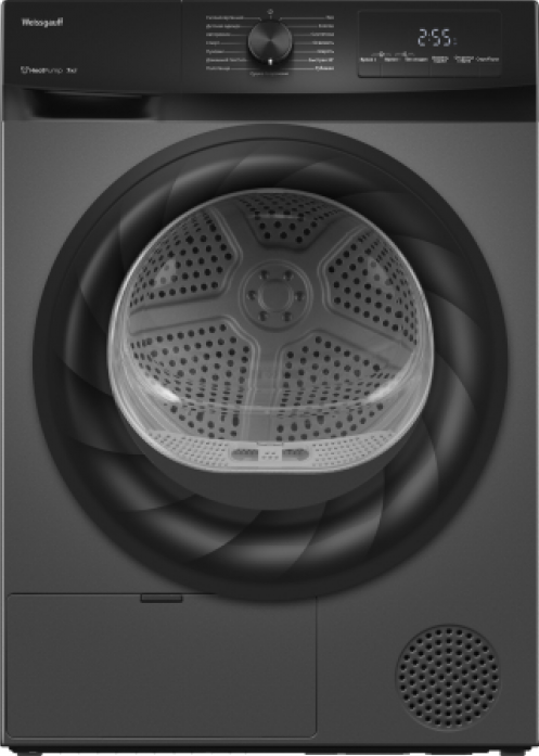Сушильная машина Weissgauff WD 4948 Heat Pump Grey 439155