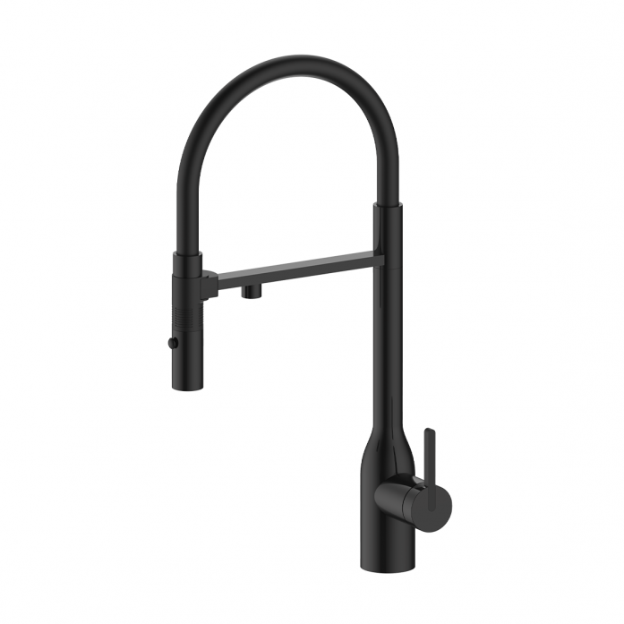 Смеситель для кухни Paulmark MAGNETO ONE, антрацит, Ma213188-AN, -Starke