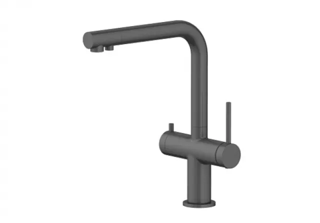 Смеситель для кухни AQUATEK Европа AQ1385BGM оружейная сталь