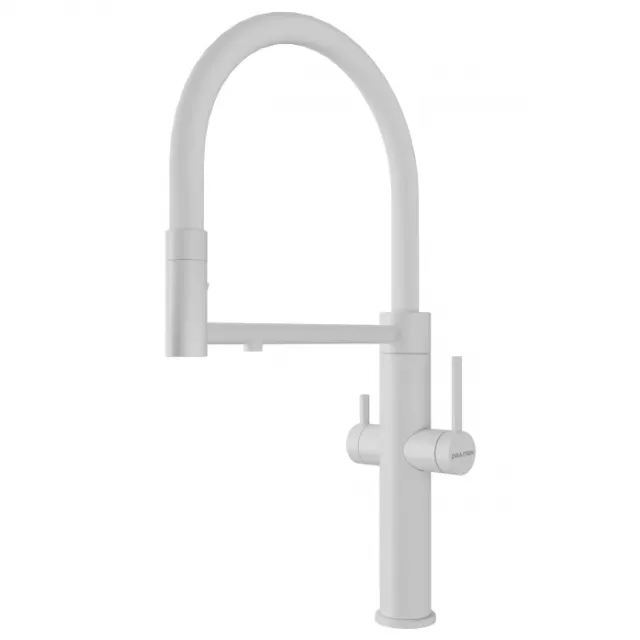 Смеситель для кухни Paulmark NEXUS, белый матовый, Ne213999-WH, -Starke