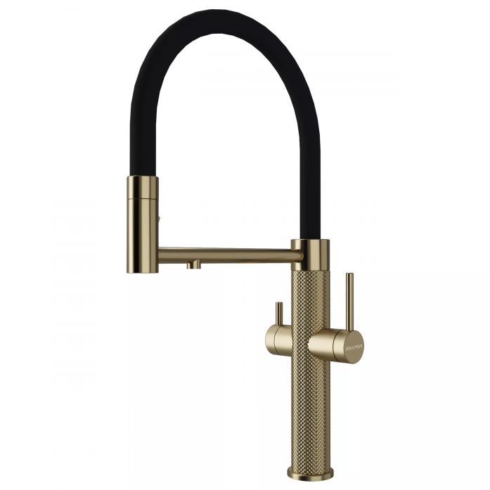 Смеситель для кухни Paulmark NEXUS DIAMOND, светлое золото, Nd613999-LG, -Starke