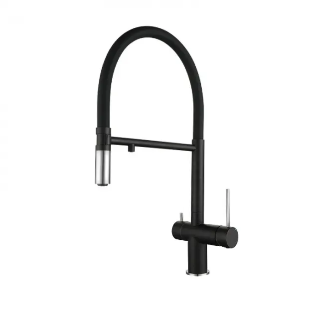Смеситель Rivelato Adria 1523517 antracite cromo