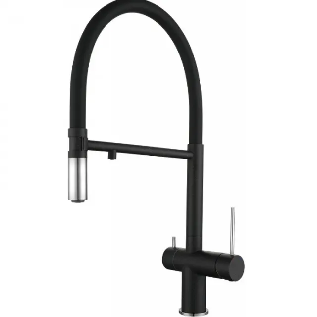 Смеситель Rivelato Adria 1523517 nero cromo