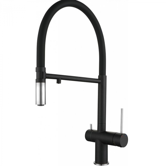 Смеситель Rivelato Adria 1523517 nero cromo