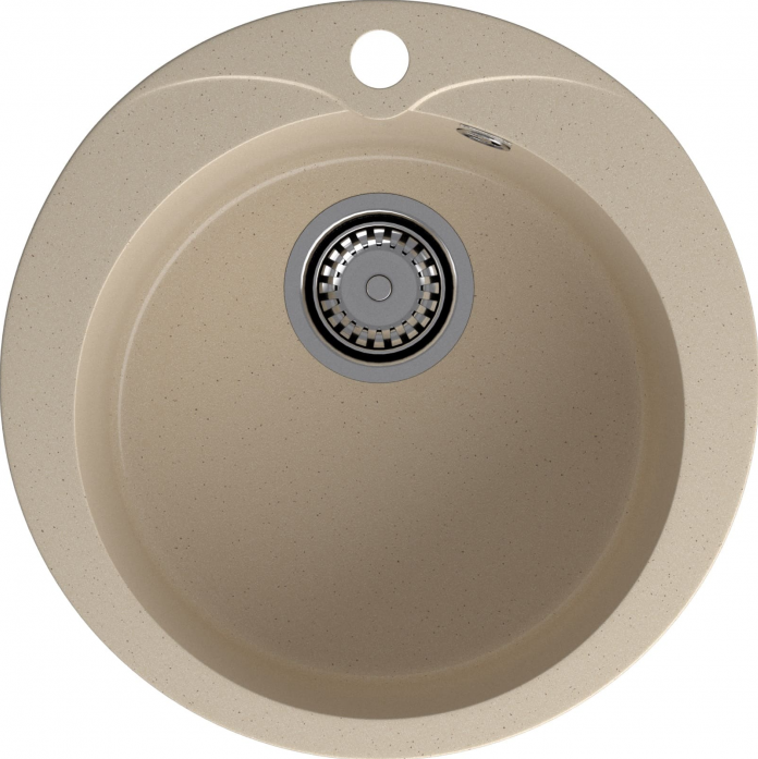 Кухонная мойка GranFest RONDO R-480 кашемир