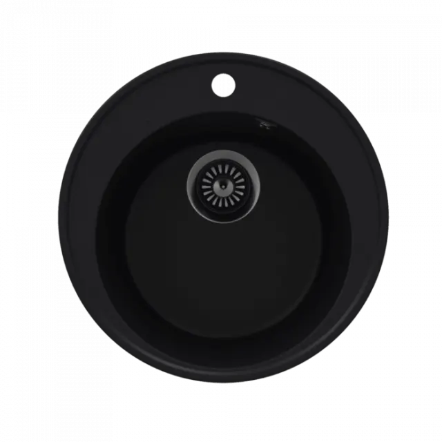 Кухонная мойка Maunfeld Medusa 485 MFQS-485B черный