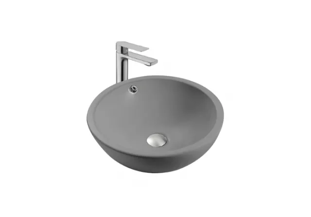 Раковина накладная AQUATEK AQ5354-MG матовый серый