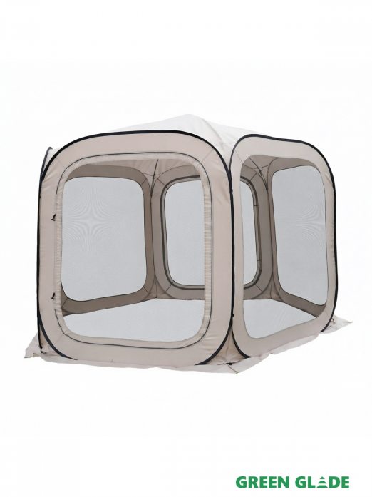 Тент садовый Green Glade 72602 3,65х3,65х3,65х2,29 м полиэстер