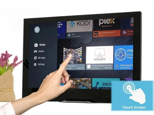 Телевизор для кухни Avel Smart AVS245WSBF
