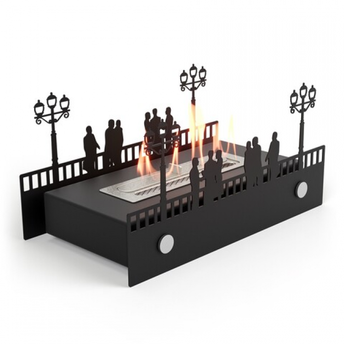 Биокамин Firelight BFP-T185BFB Bonfire Black НС-1657219
