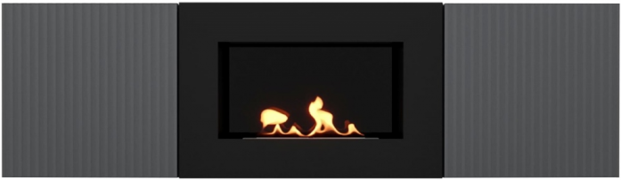 Тумба с биокамином Firelight BFP/P-1400L G НС-1595754
