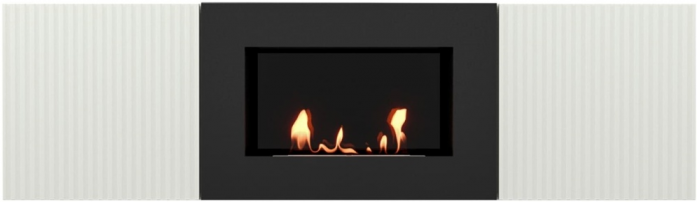 Тумба с биокамином Firelight BFP/P-1400L W НС-1595752