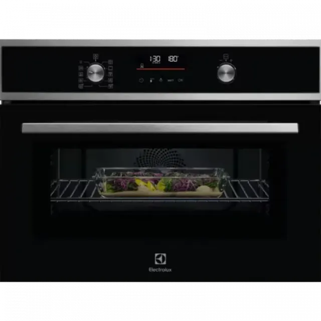 Электрический духовой шкаф Electrolux EVL6E49X черный/серебристый
