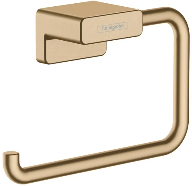 Держатель туалетной бумаги Hansgrohe AddStoris 41771140 шлифованная бронза