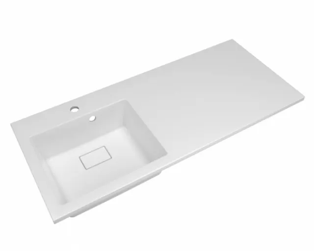 Раковина Florentina Аванти 1100L БК белый CM 10.311.0L110.001