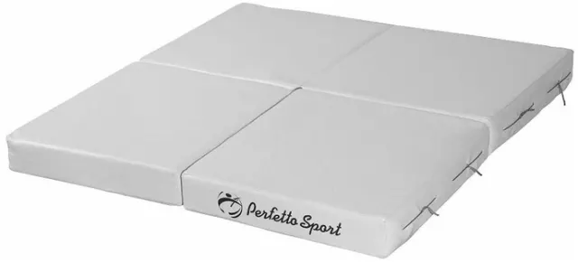 Мат гимнастический Perfetto sport Мат № 11 (100 х 100 х 10) складной 4 сложения "" пастель