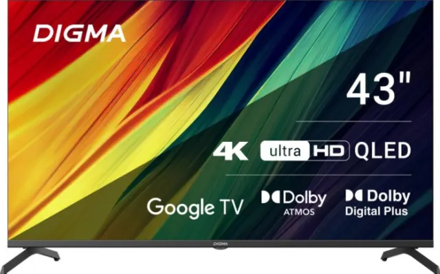 Телевизор Digma DM-LED43UQB31