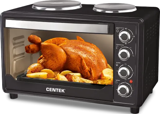 Мини-печь Centek CT-1530-36 PLATE черный