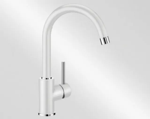 Смеситель для кухни Blanco MIDA Silgranit 524204 белый