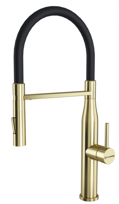 Смеситель для кухни KUCHENSTERN KERN-E золото 406GL40
