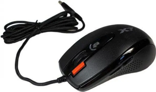 Мышь A4TECH XL-750BK USB