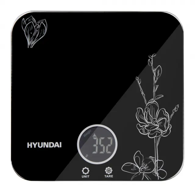 Весы кухонные Hyundai HYS-KG421 черный