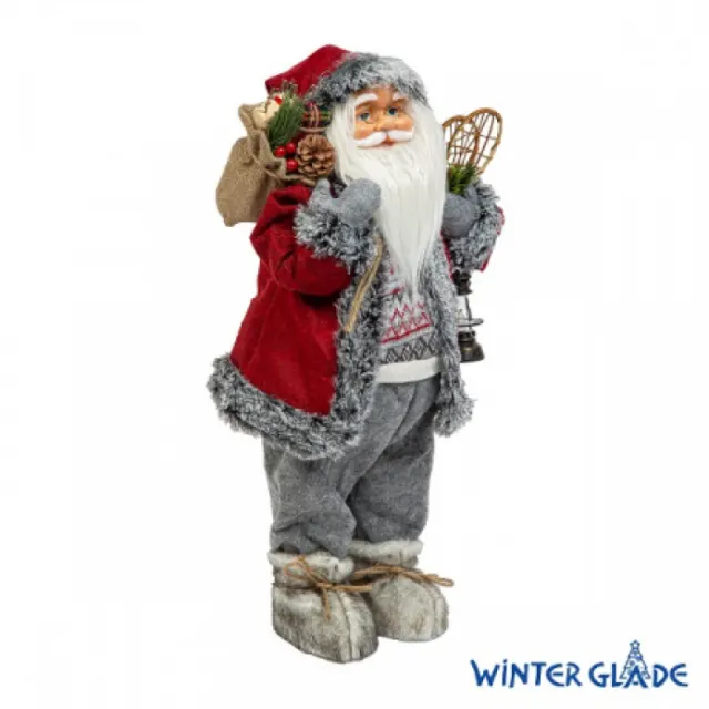 Фигурка Winter Glade Дед Мороз 60 см (красный/серый) M43