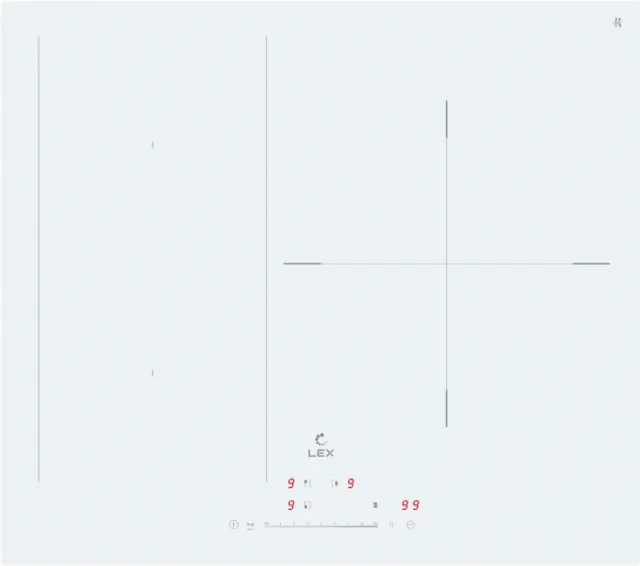 Электрическая варочная панель Lex EVI 631A WH