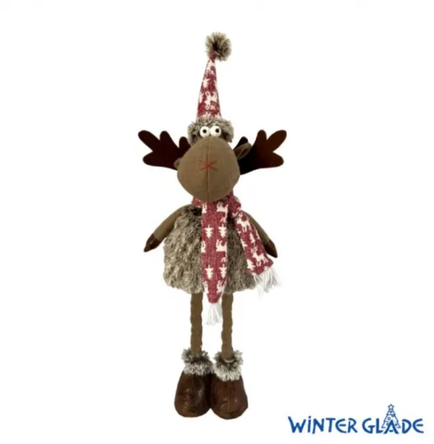 Фигурка Winter Glade Олень 70 см на телескопических ногах F4070