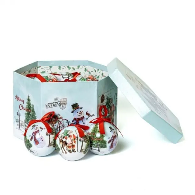 Набор ёлочных шаров Winter Glade 14 шт разноцветный микс 7514G273