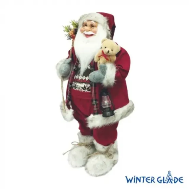 Фигурка Winter Glade Дед Мороз 60 см красный/белый M2060