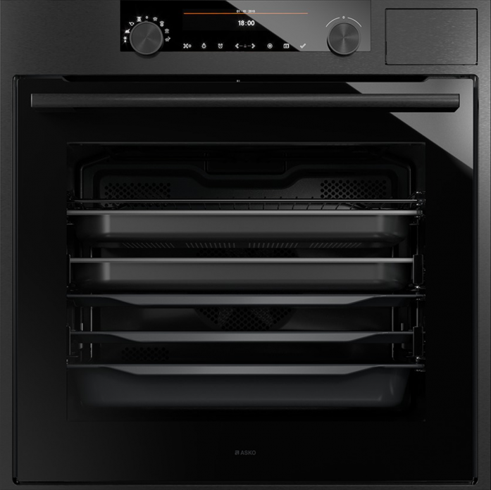 Электрический духовой шкаф Asko OCS8687B с паром