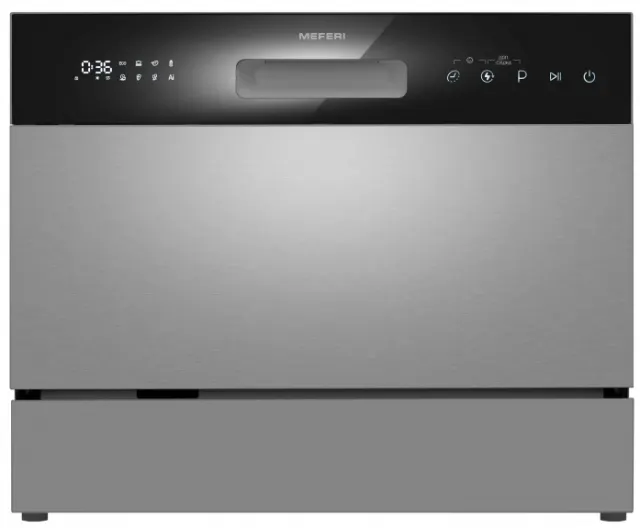 Посудомоечная машина Meferi MDW4581IX FS COMPACT POWER