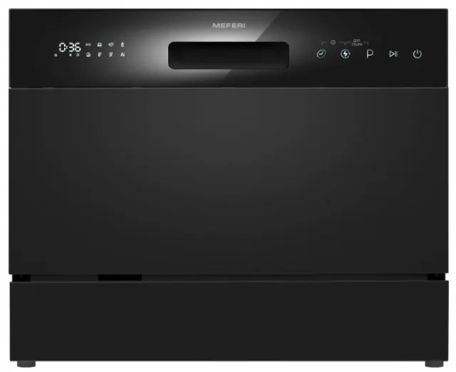 Посудомоечная машина Meferi MDW4581BK FS COMPACT POWER