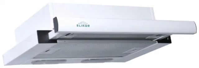 Встраиваемая вытяжка Elikor Интегра 60П-400-В2Л белый/белый 315.0567.334