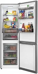 Холодильник с инвертором Meferi MFR200IX TOTAL NO FROST COMBI ULTRA