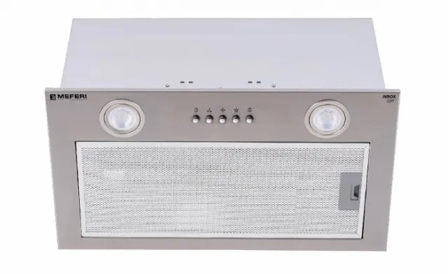 Вытяжка полновстраиваемая Meferi INBOX52IX LIGHT