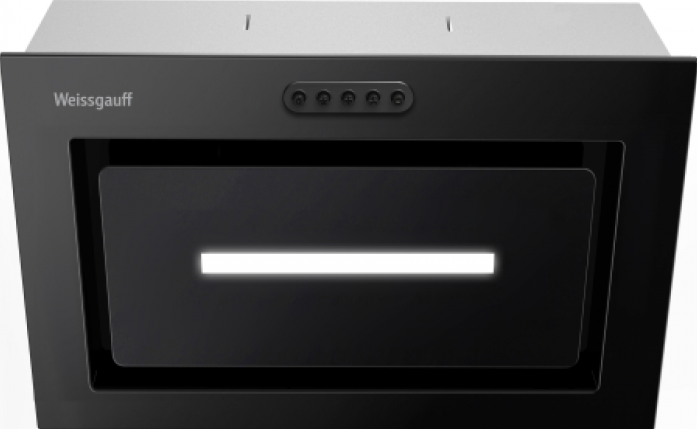 Вытяжка Weissgauff Aura 456 PB Black Glass 435999