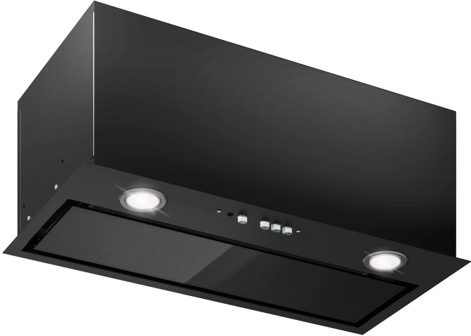 Вытяжка встраиваемая Elikor Cube 60П-1000 черный/черный 305.0701.737