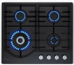 Газовая аарочная панель Midea MG649TGB