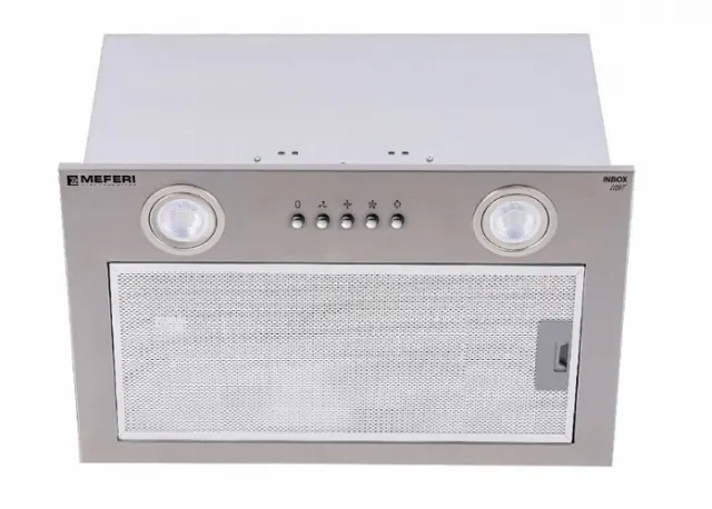 Вытяжка полновстраиваемая Meferi INBOX45IX LIGHT