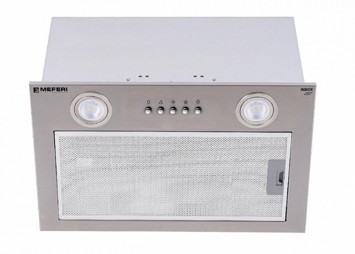 Вытяжка полновстраиваемая Meferi INBOX45IX LIGHT