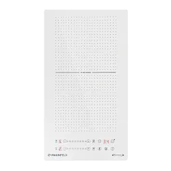 Индукционная варочная панель Maunfeld CVI292S2FWH Inverter