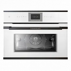 Компактный духовой шкаф с паром Kuppersbusch CBD 6550.0 W2 Black Chrome