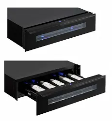 Встраиваемый винный шкаф Pando PVMC 15-5CR