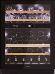 Встраиваемый винный шкаф Pando PVMBP 60-44CRR