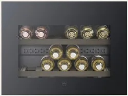 Винный шкаф V-ZUG WineCooler V4000 45 WC4T-51113 R черное стекло