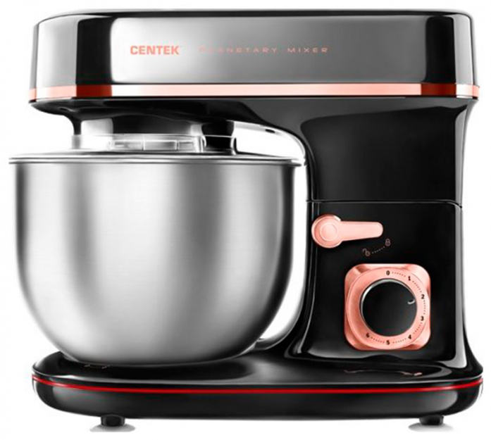 Миксер Centek CT-1139 черный/хром
