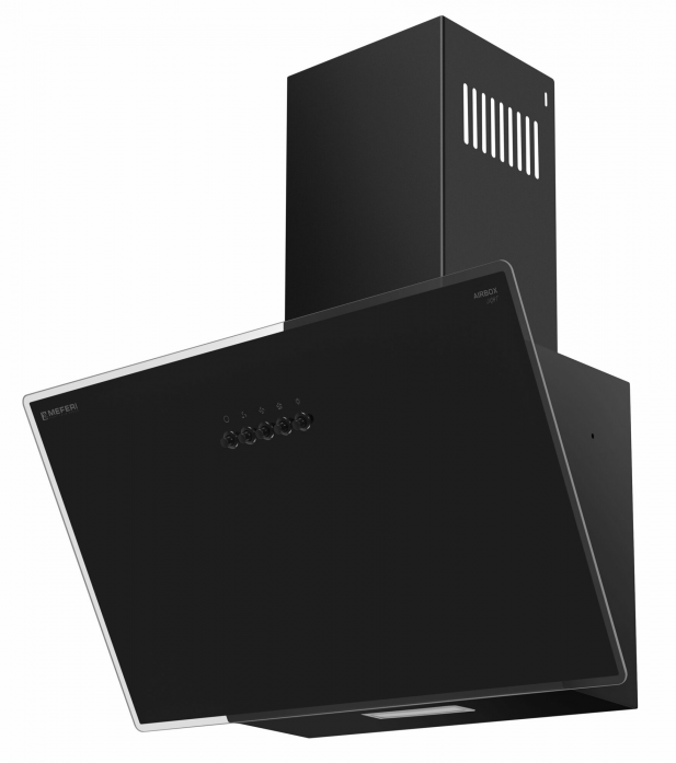 Вытяжка наклонная Meferi AIRBOX60BK LIGHT